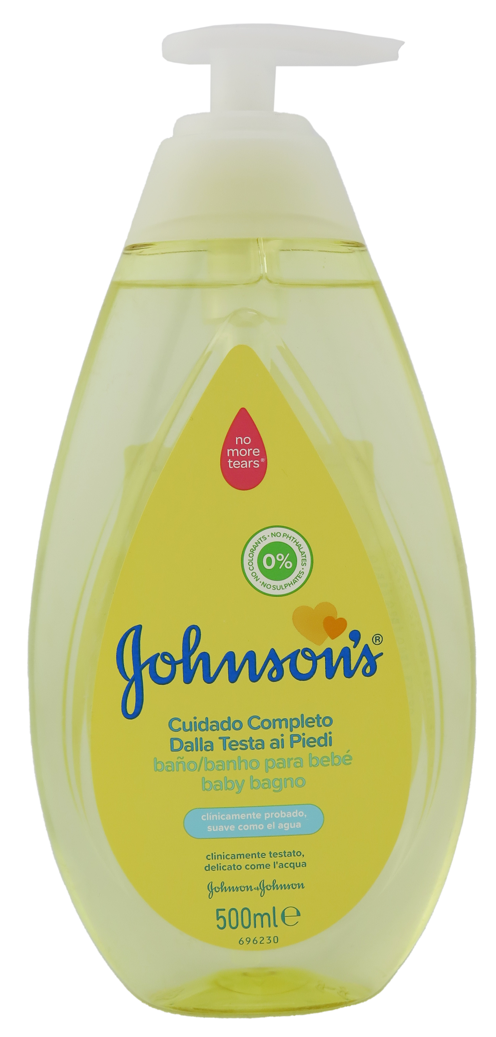 Johnson's Top-to-Toe Baby Bath 500ml/16.9oz